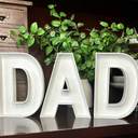 SiliFine 3 Pack Father Day Letters, FILE for 3D Printing File