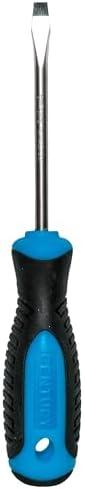 Pack of 6, Century Drill & Tool 72112 Slotted Screwdriver, 1/8" by 3"