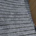 Dog Crate Mat 63"x47" Extra Thick Waterproof Non-Slip Kennel Pad, Absorbent Striped Design for Under Crate, Reusable & Washable Dog Mat for Crate