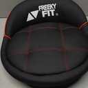 Rolling Shop Stool with Wheels, Garage Work Mechanic Stool with Backrest, Roller Mechanic Chair, Adjustable Height, 360 Swivel, Tool Tray Storage, 330 LBS Capacity, Heavy Duty, Red