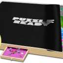 Puzzle Ready Large 2000-Piece Puzzle Board - 41" x 32" Puzzle Table with 5 Colorful Drawers, Cover Mat, Felt Workspace & Carrying Handle  Ideal Game Table for Adults & Children (2000+ Pieces (with 5 Drawers))