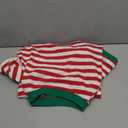 Sychien Dog Christmas Pajamas Extra Large,Red and White Striped Pjs for Boy Girl Dogs,Thermal Warm Cotton Christmas Holiday Jumpsuit for Big Dog,3XL