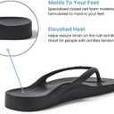 Archies Arch Support Flip Flops for Men & Women Orthotic Sandals for Plantar Fasciitis Relief Lightweight, Cushioning, Shock-Absorbing Thong Sandals for Walking, Foot Pain & All-Day Comfort