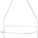 Rocky Mountain Goods Shower Caddy - Rust Proof high Grade Steel - Designated Tiered Shelves for Shampoo/soap - Razor Hangers - Includes Secure Suction Cup (Chrome)