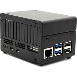 KKSB Case for Raspberry Pi 5 with Space for Hats, Add-on Boards, Cooler, and NVMe Hats