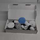 Electric Spin Scrubber, Cordless Shower Scrubber with 8 Scrub Brush, 2 Speed with Adjustable Extension Handle, Battery Level Display, Power Scrubber for Bathroom Bathtub Tile Floor (Black)