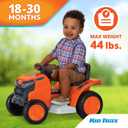 Kid Trax 6V Mow and Go Ride On Lawn Mower - Electric Cars for Kids, Toddler Outdoor Toys, Toddler Car, Kids Ride On Toys, Easy Drive, Durable, Ages 18-30 Months, Max Weight 44 lbs. 1.5 MPH, Large
