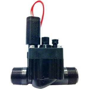 Hunter Industries PGV-101 Solenoid Valve Ball Valve with Male Thread (1 Inch Male Thread x External Thread) with Flow Regulation