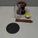 Wooden Candy Dispenser, Cereal Dispenser Countertop, Candy Containers & Storage, Versatile Snack Storage Machine, Suitable for Candy Bean, Cereal, M&M's, Peanuts