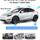 Tesla Model Y Spoiler Wing Performance Rear Trunk Lip Tail Lid for Tesla 2020-2024 ABS Model Y Accessories(Glossy Black)