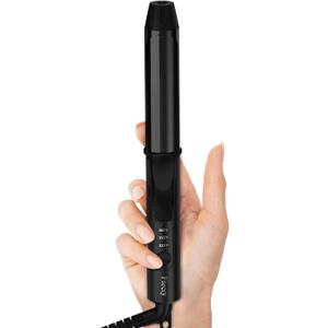 Travel Curling Iron, 1 Inch Mini Curling Iron Travel Size with 3 Adjustable Temp, Ceramic Mini Hair Curler with Keratin&Argan Oil Infuse, Dual Voltage, Includes Storage Bag