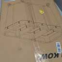 PLKOW Laundry Sorter 3 Section, 220L Large Laundry Cart with Wheels 3 Hamper Laundry Sorter with Steel Frame and Removable Bag, Rolling Laundry Cart for Home, Laundry Room, Hotel, 6 Bushel (White+Khaki+Black-220L)