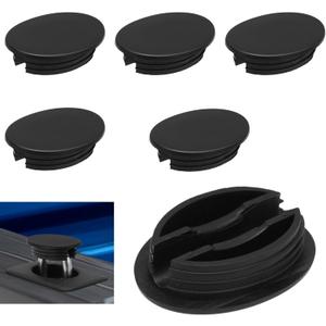 3 x Truck Bed Tie Down Accessories D Ring Dust Caps for Bull Ring Tie Down Anchor Compatible with Ford F150 98-14, Super Duty 98-16, Dodge RAM 95-08, Chevy Silverado/GMC Sierra 99-13 (F150-1998-2014-6P)