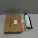 Halloscume 12 Pcs DIY Bubble Magic Puffy Neon Gel Pens Personalized Art Pen Popcorn 3D Markers Foam Sensory Paint Pens for Creative Gift Birthday Cards Holiday Family Party