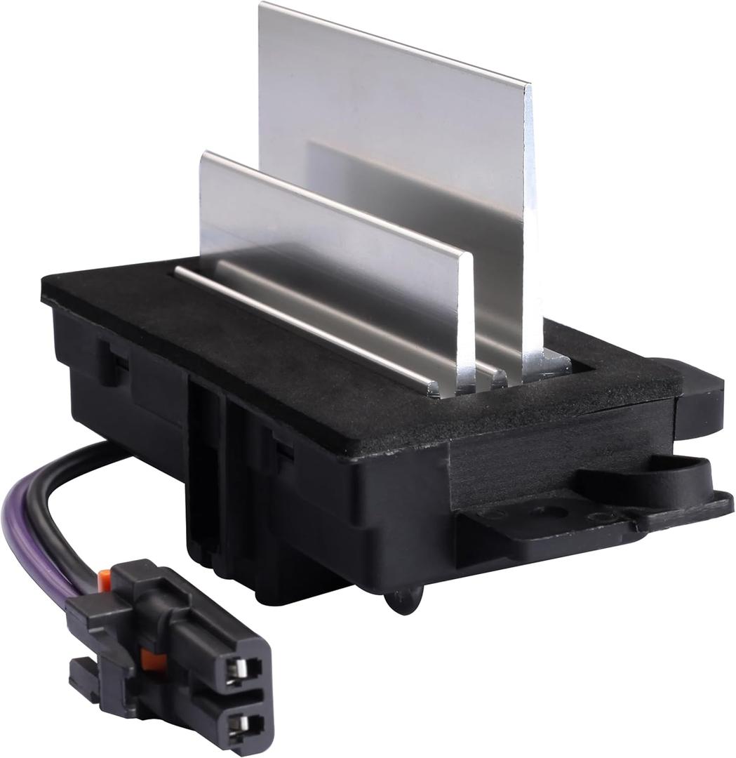 AC Blower Motor Resistor Blower Control Module,Compatible with 2003-2007 Yukon Sierra Envoy & Escalade Avalanche Suburban Tahoe Silverado Trailblazer & Bravada Rainier Ascender.OE 4P1516 89018778