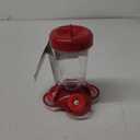 Perky-Pet 135TF Perkys Finest 16 oz Plastic Top Fill Hummingbird Feeder, Red
