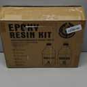 Epoxy Resin - Ultra-Gloss 1 Gallon Kit, Crystal Clear, Self-Leveling, UV & Impact Resistant Resin Kit for Art, Jewelry, Tables & Countertops, Easy 1:1 Mix, DIY Crafts