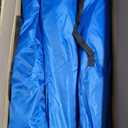 5 Pcs Summer Portable Camping Chair and Folding Camping Table Set Outdoor Oxford Fabric Folding Chair Lawn Portable Camp Table with Cup Holder Carry Bag for Travel Fishing Sport(Blue)