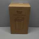 3 Pack Automatic Small Bathroom Can with Lid - 2.5 Gallon Touchless Garbage Can, Motion Sensor Smart Bin, Slim Dog Proof Trashcan, Waterproof Plastic Wastebasket for Bedroom Office Kitchen (Black/White/Grey)