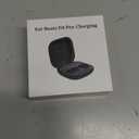 Jinstyles Charging Case Replacement Compatible for Beats Fit Pro, Portable Charger Case Support to Wireless Pairing, with Sync Button, 700mAh Built-in Battery, Charge Earbuds 3 Times, Black