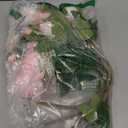 Duovlo Springs Flowers Artificial Silk Peony Bouquets Wedding Home Decoration,Pack of 1 (Spring Light Pink) (20.87*3.5)