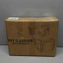 Expandable Premium Pet Carrier on Wheels- Two Sided Expandable Rolling Carrier- Designed for Dogs & Cats- Extra Spacious Soft Lined Carrier! (Grey and Blue