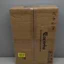 Adjustable Overbed Bedside Table, Hospital Bed Table with Wheels, Portable Rolling Desk, Mobile Small Standing Desk, Rolling Laptop Stand, Computer Cart (23.62inch)