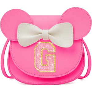 Birthday Gifts for 3 4 5 6 7 8 Year old Girl Initial Toddler Girls Purse Kids Purse for Girls Toddler Girl Gifts Stuff