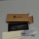 ZERPEET 2 Pack Men's Progressive Multifocal Reading Glasses,Rectangle Metal Frame with Spring Hinge Silicone Temple Blue Light Blocking Lenses Computer Readers Anti Eyestrain,2.25x