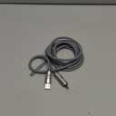 LISEN USB C to Lightning Cable, 240W 4 in 1 Charging Cable 6.6FT, Chubby USB A/C to C/Lightning with Light for iPhone Charger Fast Charging iPhone Air 17 16 15 14 Pro/MacBook/iPad/Samsung/Switch 2 (Grey)