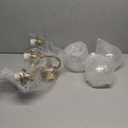 Bathroom Vanity Lights, Gold Bathroom Light Fixtures, Brushed Gold Vanity Light with Clear Glass, Wall Sconce for Mirror