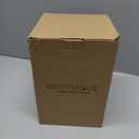 PERFNIQUE Kitchen Canisters, Airtight Canister Sets for Kitchen Counter, Kitchen Canisters for Countertop Set of 4, Coffee Tea Sugar Flour Spice Tin Jars Food Storage Container with Lid(Black)