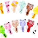 Vileafy 12 Cool Party Favors for Kids 8-12 Years Old -Cute Handheld Toy Fans, Novelty Toys Manual Press Cooling Fans for Boys and Girls Outdoor -Easter Basket Stuffers, and Classmate Exchange Toys