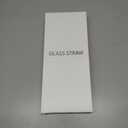 3 x 6 Pack Reusable Glass Straw for Stanley 40 oz 30 oz Cup Tumbler,12.2''x10MM,3 Straight and 3 Bent with 2 Cleaning Brushes,Compatible with Stanley 40oz Stanley Cup Tumbler