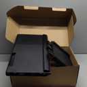 Klearlook Keyboard Tray Under Desk with 360 Rotation, Ergonomic Computer Keyboard & Mouse Tray 25"W11.02"D Sit Stand Desk Keyboard Holder w/Wrist Rest & Storage Drawer (Height is not Adjustable)