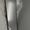 AAZZKANG Full Length Wall Mirror with Metal Frame Large 43"x14" Modern Rectangular Hanging Mirrors for Bathroom Bedroom Living Room Home Entryway Black