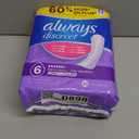 Always Discreet Adult Incontinence Pads for Women, Extra Heavy Absorbency, Long Length, Postpartum Pads, 45 Count