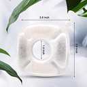 Pet Fountain Filters Compatible with 95Oz/2.8L Dog Water Fountain(4 Carbon Filters+4 Sponge Filters)