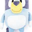 Bluey Plush Pillow Buddy - Super Stuffed Soft Character Pillow - Polyester Microfiber, 19 Inches (Blue - Bluey)