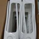 YIHATA Shoe Slots Organizer, Adjustable Shoe Stacker Storage Space Saver, Double Deck Shoe Rack Holder for Closet Organization, Thickening Quality Upgrade (16Pack, White)