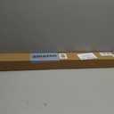 LazBlinds No Drill Zebra Blinds for Windows 30" W x 72" H, White