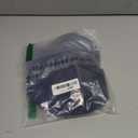 Winter Hat with Ponytail Hole for Women, Pony Tail Hat Waterproof Cap, Stylish Ponytail Winter Hats, Warm, Modern for Outdoor (Medium-Large, Navy Blue)