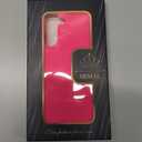 bemal for Samsung Galaxy S25 Case - Smooth Silky Liquid Silicone - Slim Fit Soft Microfiber Lining - Designed for Women and Girls - Shockproof Protective Phone Cover 6.1"- Hot Pink