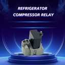 W10448874 Genuine OEM Refrigerator Start Device Relay Replacement Part Compatible with WPW10448874