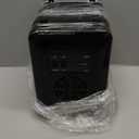 Makeup Fridge with LED Mirror - 4L Portable Cooler/Warmer, Black