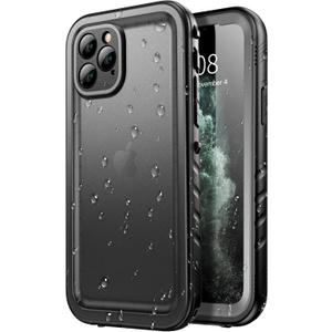 SPORTLINK Waterproof Case for iPhone 11 Pro, Full Body Heavy Duty Protection Full Sealed Cover Shockproof Dustproof Built-in Clear Screen Protector Rugged Case for iPhone 11 Pro 5.8 Inch