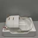 NestOrganix Makeup Organizer Skincare Organizers - Cosmetic Display Cases with Transparent Cover, SkinCare Organizers for Bathroom Countertop, Bedroom Vanity Desk, Lipstick Organizer, White