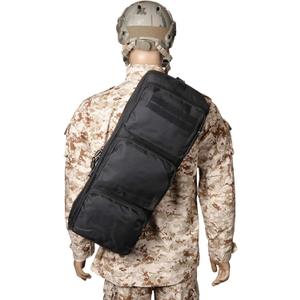 New Tactical 24" Rifle Gear Shoulder MP5 Sling Bag Army Backpack Black MPS Hunting Bag Cross Bag