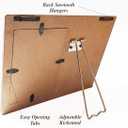 Nurawo 5th Year Anniversary Wedding Gifts Photo Frame, 5 Anniversary Picture Frame Gifts for Couples Wife Husband Five Years Anniversary (4x6 Inch Photo)