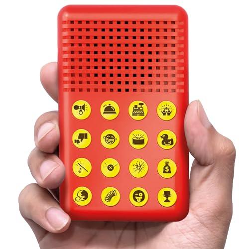 Sound Effects Machine - 16 Hilarious Sounds - Boys Noise Maker Prank Gifts for Kids- 6 7 8 9 10 Year Old Boy Gifts - Fun Boys Toys for Ages 8-13 - Cool Gadgets for Teens Gift - Basket Stuffers